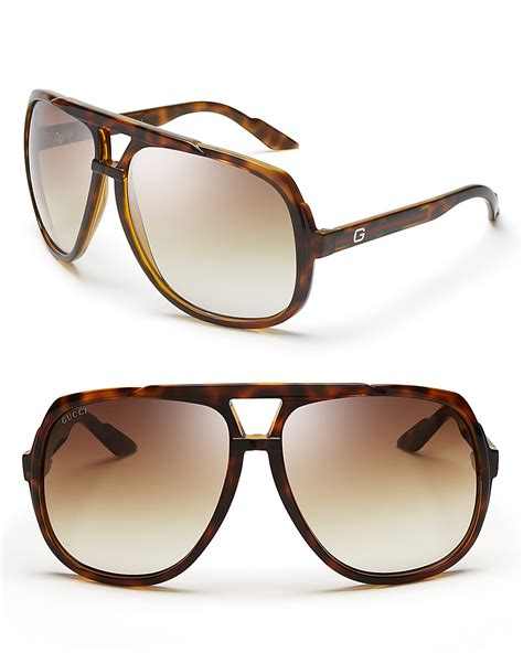 gucci 1065 sunglasses size|gucci oversized aviator sunglasses.